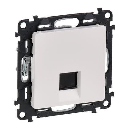 Priza de date RJ45, Cat.6, UTP, alb, Valena Life 753142, , alternativo.ro