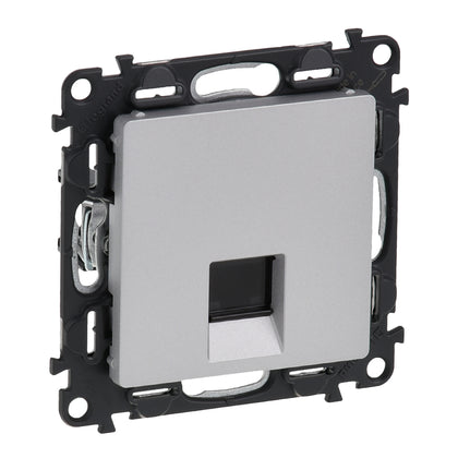 Priza de date RJ45, Cat.5E, UTP, aluminiu, Valena Life 753340, , alternativo.ro