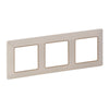 Rama 3 posturi, Ivoar / Insert auriu, Valena Life 754063