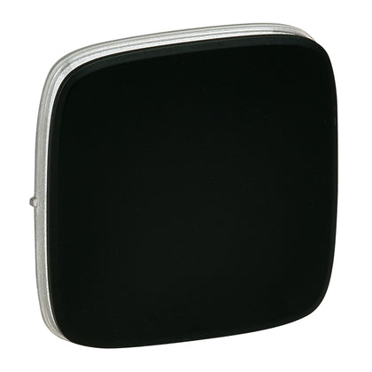 Placa pentru intrerupator simplu, negru, Valena Allure 755008, , alternativo.ro
