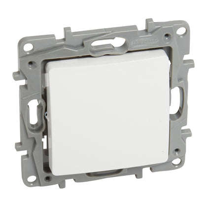 Intrerupator simplu, 10A, alb, Niloe 764500, , alternativo.ro