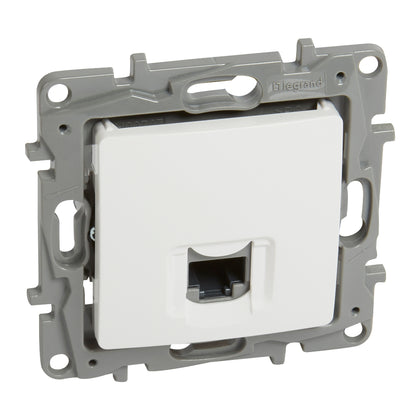Priza de date, RJ45, Cat.5, UTP, Alb, Niloe 764571, , alternativo.ro