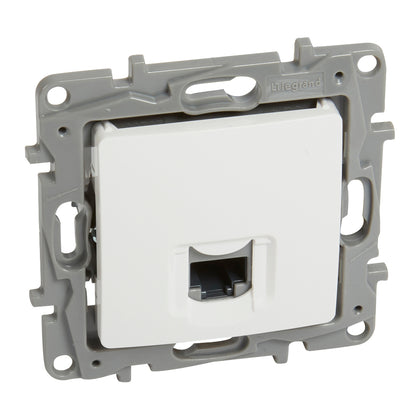 Priza de date, RJ45, Cat.6, UTP, Alb, Niloe 764573, , alternativo.ro