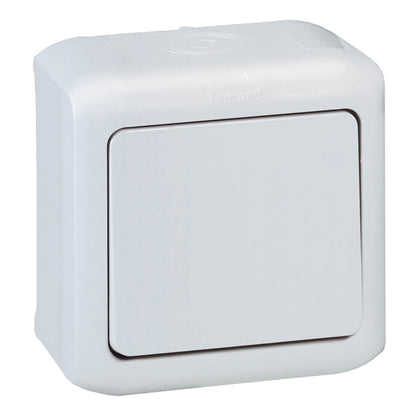 Intrerupator cap-scara, montaj aparent, 10A, IP44, gri, Forix 782383, , alternativo.ro
