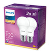 Set 2 Becuri LED clasic, A60M, E27, 13W, 1521Lm, lumina calda 2700K, Philips 8718699669430