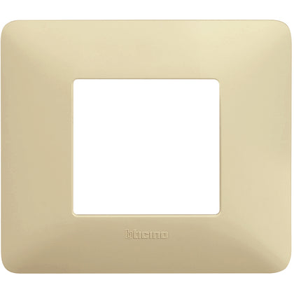 Rama ornament, 2 module, Alb pastel, Matix AM4802BCD, , alternativo.ro