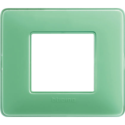 Rama ornament, 2 module, Verde opal, Matix AM4802CVC, alternativo.ro