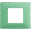 Rama ornament, 2 module, Verde opal, Matix AM4802CVC