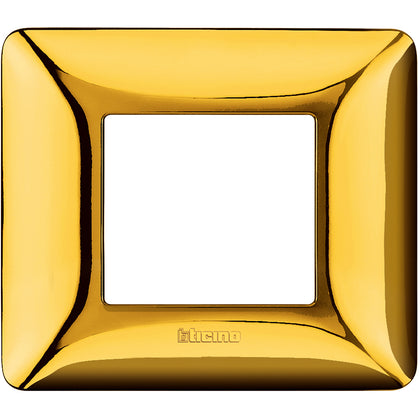 Rama ornament, 2 module, Auriu lucios, Matix AM4802GOR, , alternativo.ro