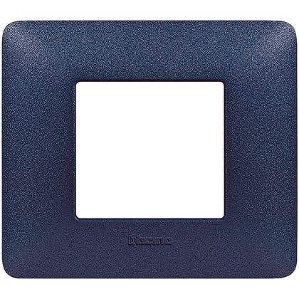 Rama ornament, 2 module, Albastru mercur, Matix AM4802TBM, , alternativo.ro