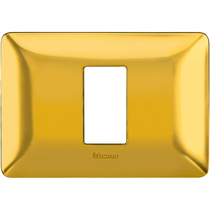 Rama ornament, 1 modul, centrat, Auriu satinat, Matix AM4803M1GOS, , alternativo.ro