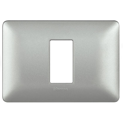 Rama ornament, 1 modul, centrat, Argintiu, Matix AM4803M1MSL, , alternativo.ro