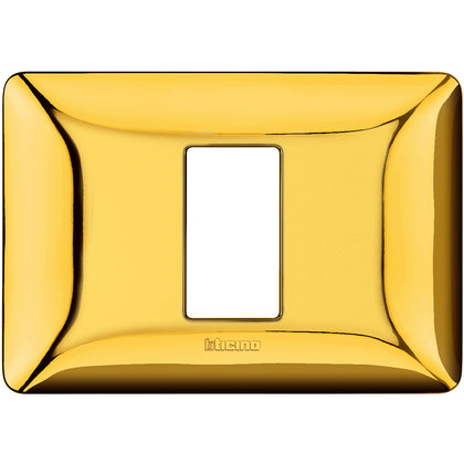 Rama ornament, 1 modul, centrat, Auriu lucios, Matix AM4803M1GOR, , alternativo.ro