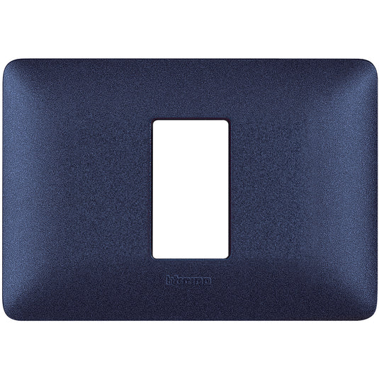 Rama ornament, 1 modul, centrat, Albastru mercur, Matix AM4803M1TBM