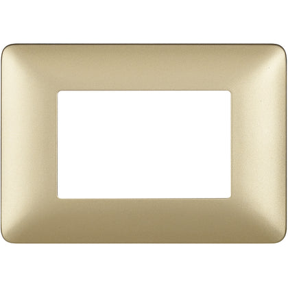 Rama ornament, 3 module, Auriu, Matix AM4803MGL, , alternativo.ro