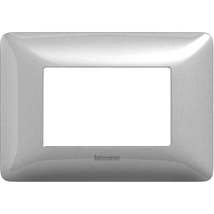 Rama ornament, 3 module, Argintiu, Matix AM4803MSL, , alternativo.ro