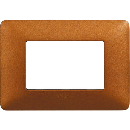 Rama ornament, 3 module, Teracota, Matix AM4803TRT, , alternativo.ro