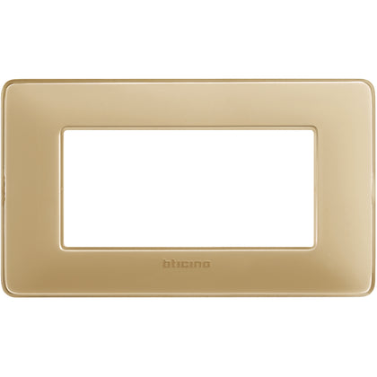 Rama ornament, 4 module, Ocru, Matix AM4804CAV, , alternativo.ro