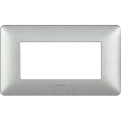 Rama ornament, 4 module, Alb var, Matix AM4804TBC, , alternativo.ro