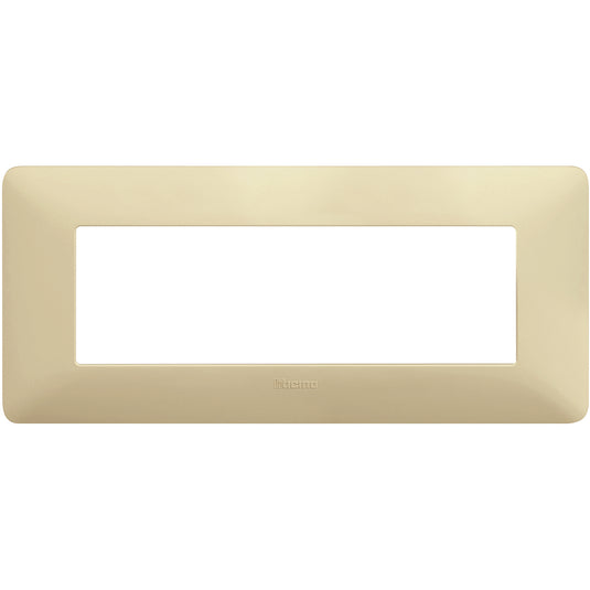 Rama ornament, 6 module, Alb pastel, Matix AM4806BCD