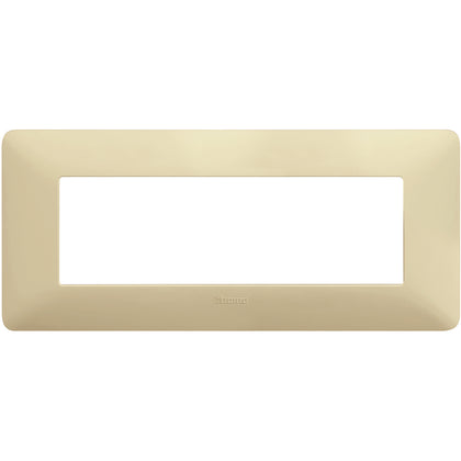 Rama ornament, 6 module, Alb pastel, Matix AM4806BCD, , alternativo.ro