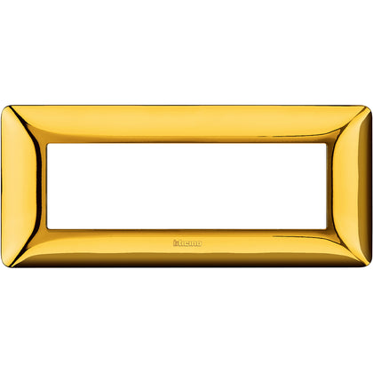 Rama ornament, 6 module, Auriu lucios, Matix AM4806GOR, , alternativo.ro