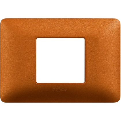 Rama ornament, 2 module, centrat, Teracota, Matix AM4819TRT, , alternativo.ro