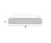 Corp de iluminat LED, rotund, 15W, 4000K, IP65, negru, Borled BL-G2-0011