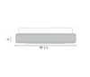 Corp de iluminat LED, oval, 15W, 4000K, IP65, negru, Borled BL-G3-0011