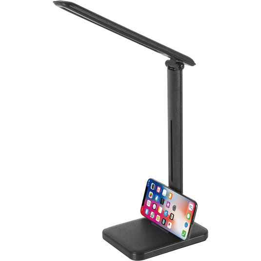 Lampa birou LED, dimabila, 6W, 350Lm, Negru, Blaupunkt BLBB6CCT