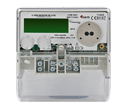 Contor de energie electrica monofazat electronic 80A CSM 0201, 6, alternativo.ro