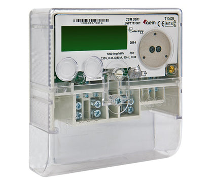 Contor de energie electrica monofazat electronic 80A CSM 0201, 6, alternativo.ro