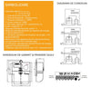 Contor de energie electrica monofazat electronic 80A CSM 0201