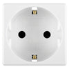 Priza standard german, 2 module, 16A, 2P+T, alb, System GW20265