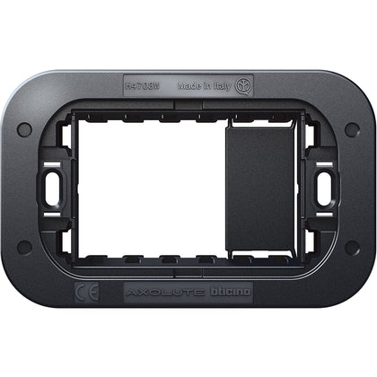 Suport pentru aparataj modular, 2/3 module, Axolute Air Bticino H4703W, , alternativo.ro