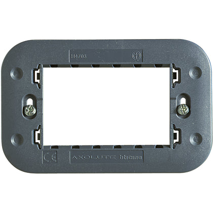 Suport pentru aparataj modular, 3 module, Axolute Bticino H4703, , alternativo.ro
