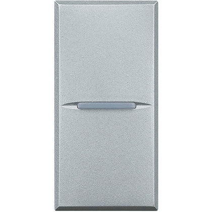 Intrerupator axial cruce, 10A, 1 modul, aluminiu, Axolute Bticino HC4004, , alternativo.ro