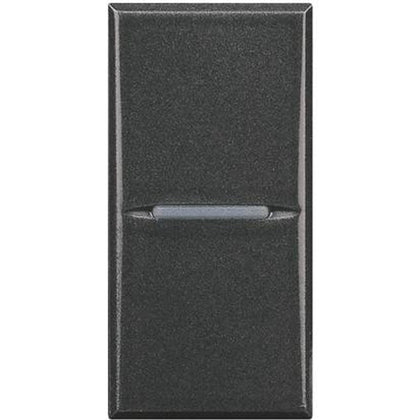 Intrerupator axial, 10A, 1 modul, antracit, Axolute Bticino HS4001, , alternativo.ro