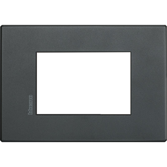 Placa ornament, 3 module, Eclipsa, Axolute Air Bticino HW4803XN