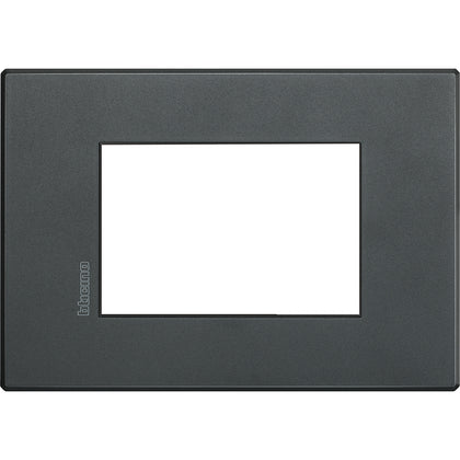 Placa ornament, 3 module, Eclipsa, Axolute Air Bticino HW4803XN, , alternativo.ro