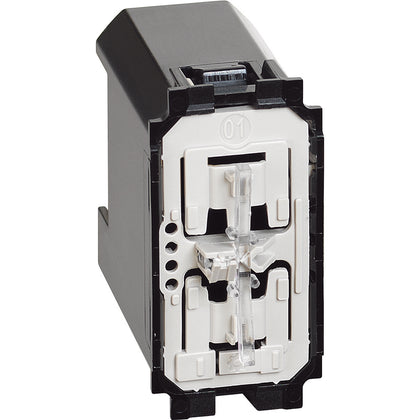 Intrerupator conectat, 1 modul, fara tasta, Living Now K4001C, , alternativo.ro