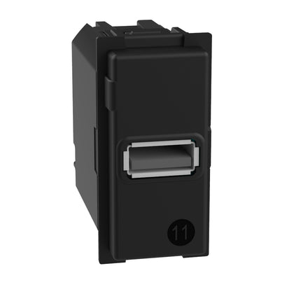 Priza USB, tip A, 1 modul, 5V, 15W, fara placa, Living Now K4191A, , alternativo.ro