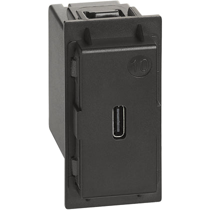Priza USB, tip C, 1 modul, 5V, 1500mA, fara placa, Living Now K4286C1, , alternativo.ro