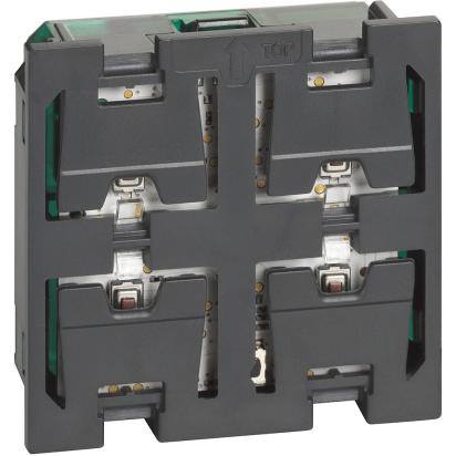 Comanda 1-2 actuatoare, 2 module, fara placa, Living Now K4652M2, , alternativo.ro