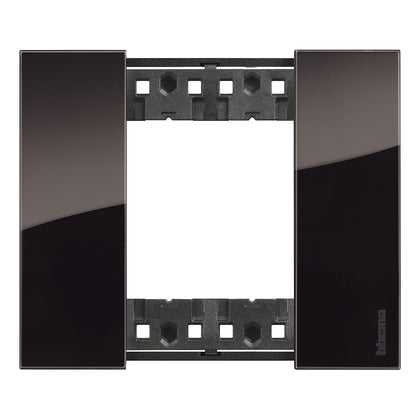 Rama finisaj, 2 module, culoare Night, Living Now KA4802DG, , alternativo.ro