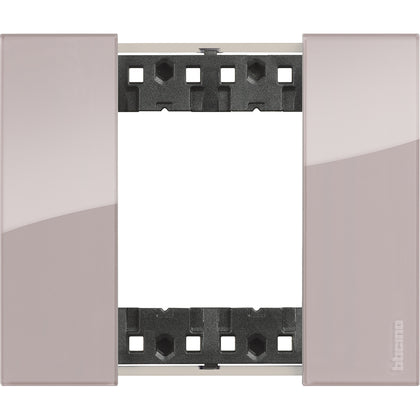 Rama finisaj, 2 module, culoare Aura, Living Now KA4802DM, , alternativo.ro