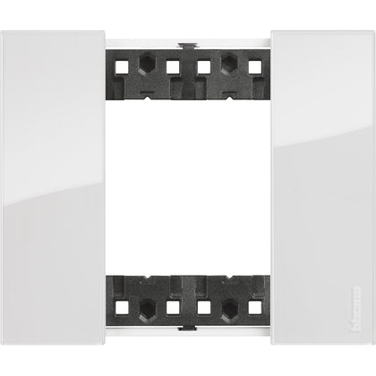 Rama finisaj, 2 module, culoare Ice, Living Now KA4802DW, , alternativo.ro