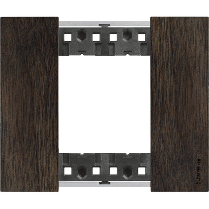 Rama finisaj, 2 module, culoare Nuc, Living Now KA4802LG, , alternativo.ro