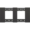 Rama finisaj, 4 module (2m+2m), culoare Negru, Living Now KA4802M2KG