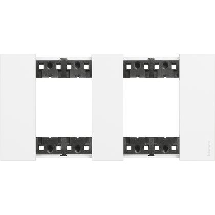 Rama finisaj, 4 module (2m+2m), culoare Alb, Living Now KA4802M2KW, , alternativo.ro